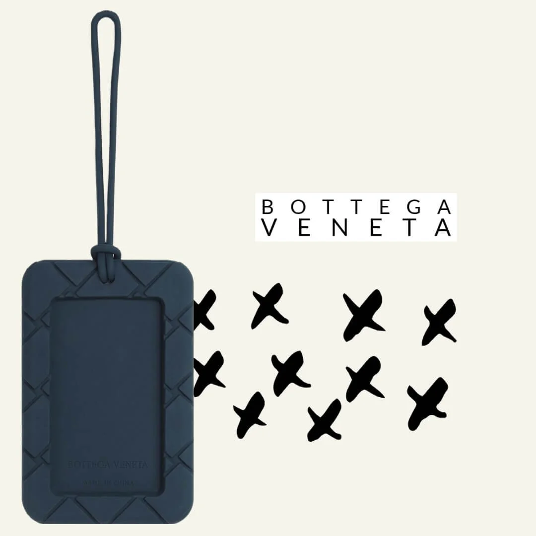 Bottega veneta top luggage tag
